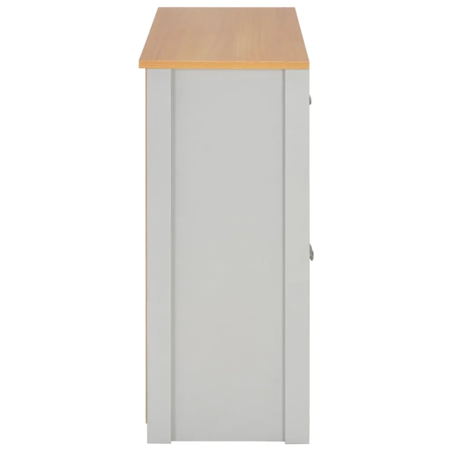 Buffet Gris 112x35x81 cm - 5