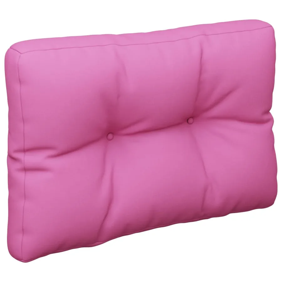 Coussin de palette Rose 50x40x12 cm tissu - 2