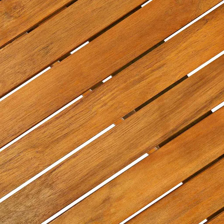 Ensemble à manger de jardin 11 pcs 220x90x75 cm bois d'acacia - 10