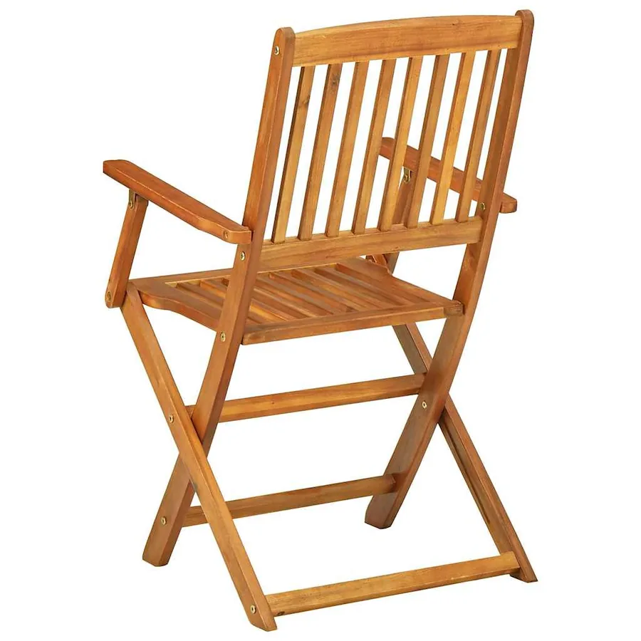 Ensemble à manger de jardin 11 pcs 220x90x75 cm bois d'acacia - 5