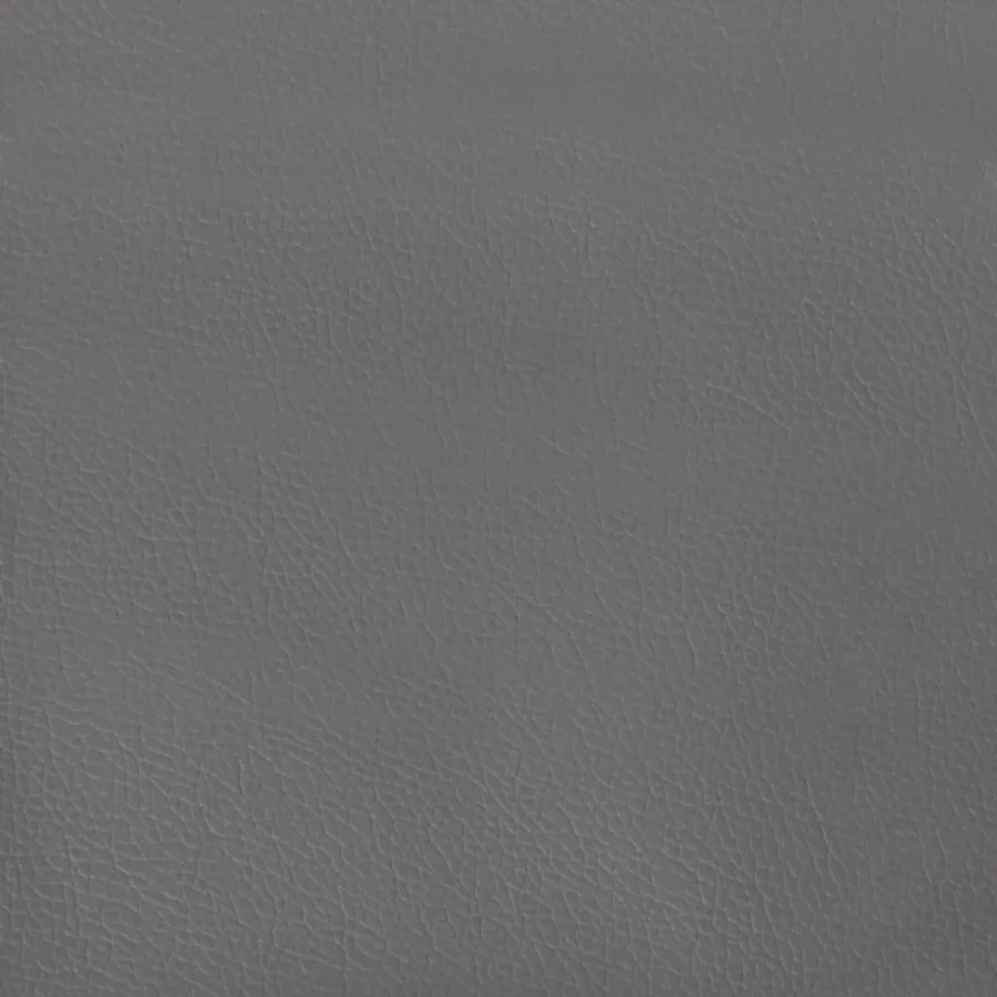 Cadre de lit sans matelas gris 160x200 cm similicuir - 11