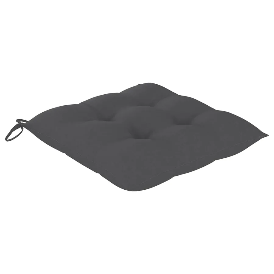 Chaises pliables d'extérieur lot de 8 et coussins Bois d'acacia - 6