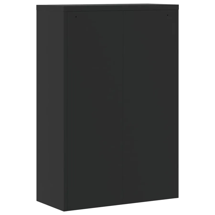 Classeur noir 90x40x140 cm acier - 6