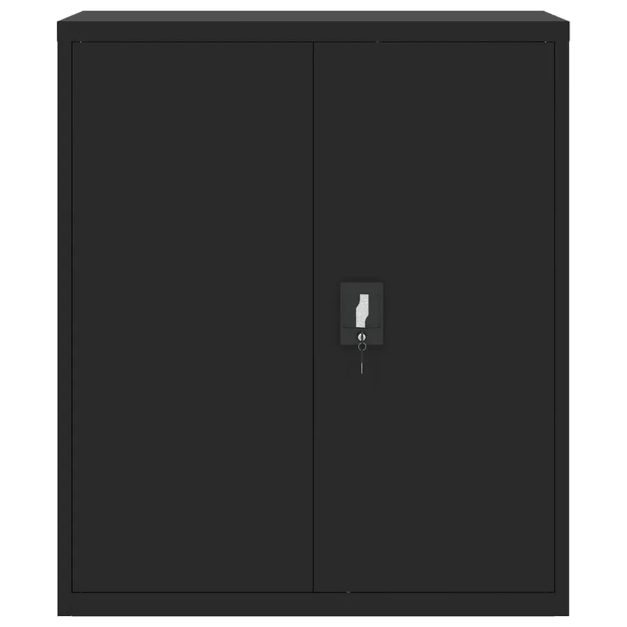 Classeur noir 90x40x105 cm acier - 3