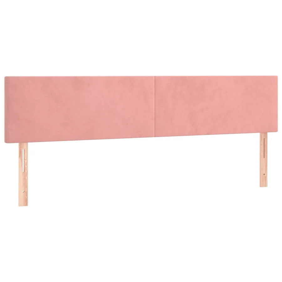 Sommier à lattes de lit avec matelas Rose 180x200 cm Velours - 6
