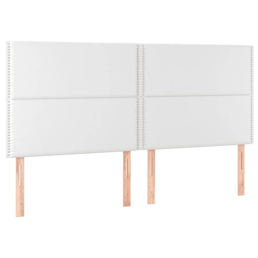 Sommier à lattes de lit avec matelas et LED Blanc 200x200 cm - 7
