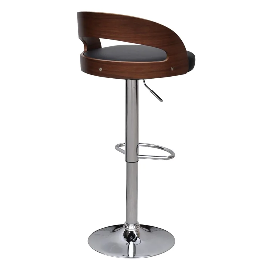 Tabourets de bar lot de 2 bois courbé - 3