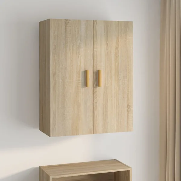 Armoire murale suspendue Chêne sonoma 69,5x34x90 cm