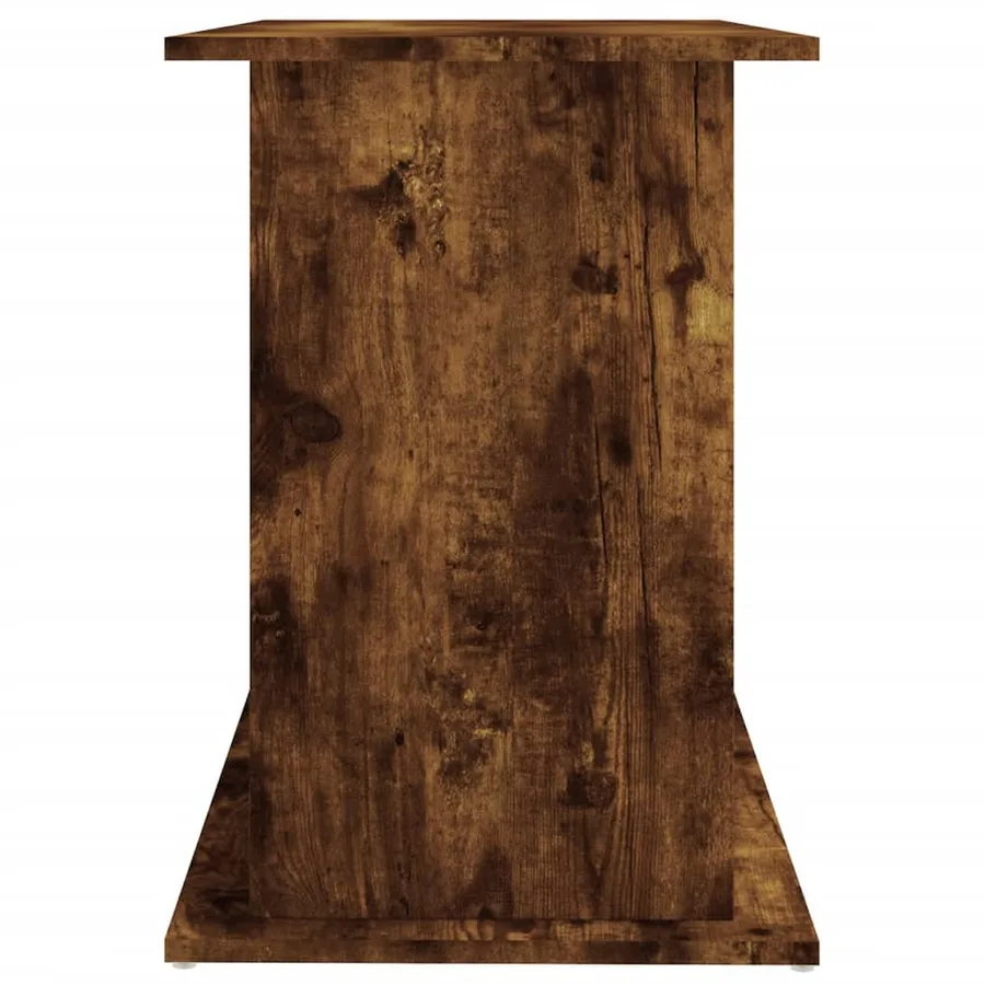 Support pour aquarium chêne fumé 101x41x58 cm bois d'ingénierie - 7