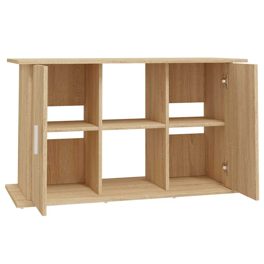 Support d'aquarium Chêne Sonoma 101x41x58 cm Bois d'ingénierie - 6