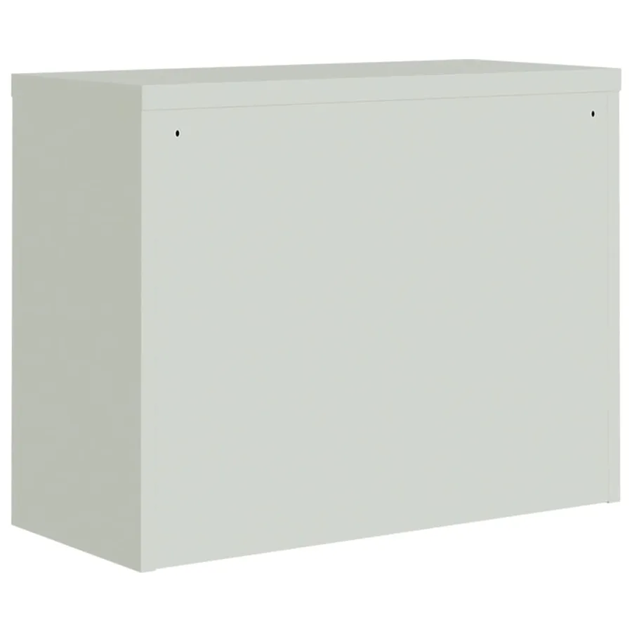 Classeur gris clair 90x40x110 cm acier - 10