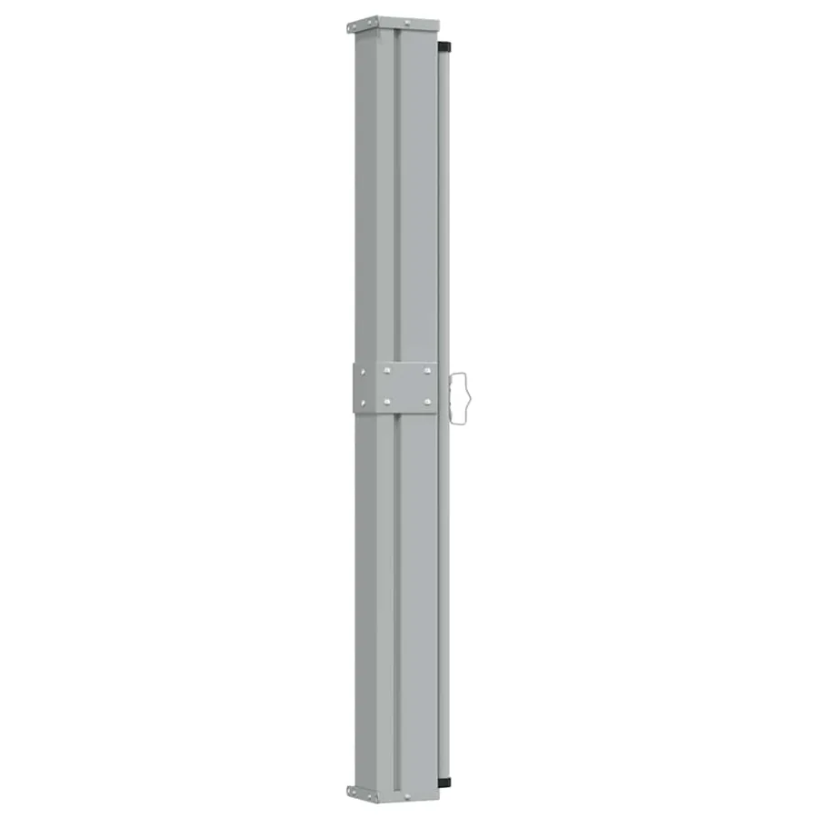 Auvent latéral rétractable de patio 140 x 300 cm Gris - 4