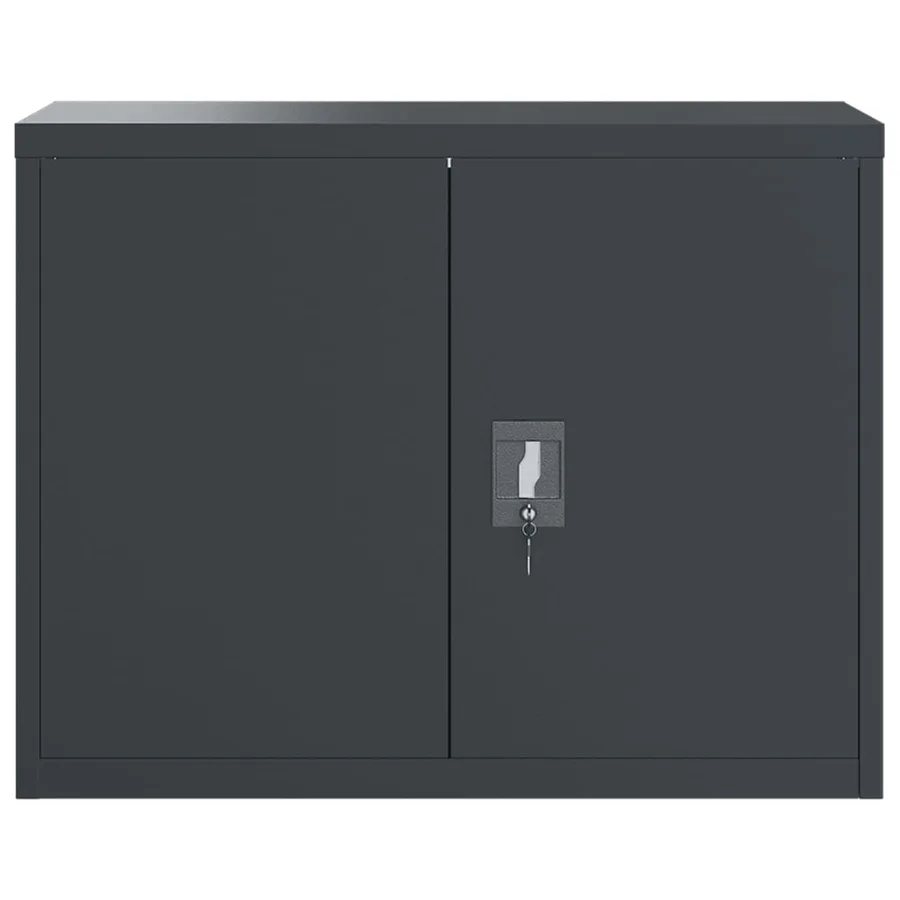 Classeur anthracite 90x40x110 cm acier - 8