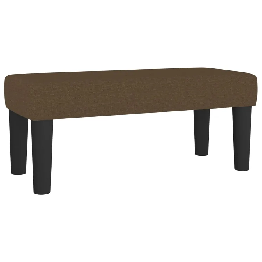 Sommier à lattes de lit avec matelas Marron foncé 90x200 cm - 8