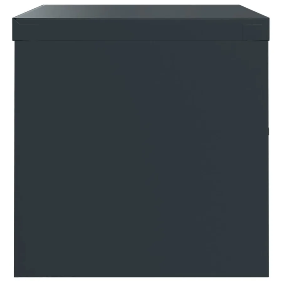 Classeur anthracite 90x40x40 cm acier - 5