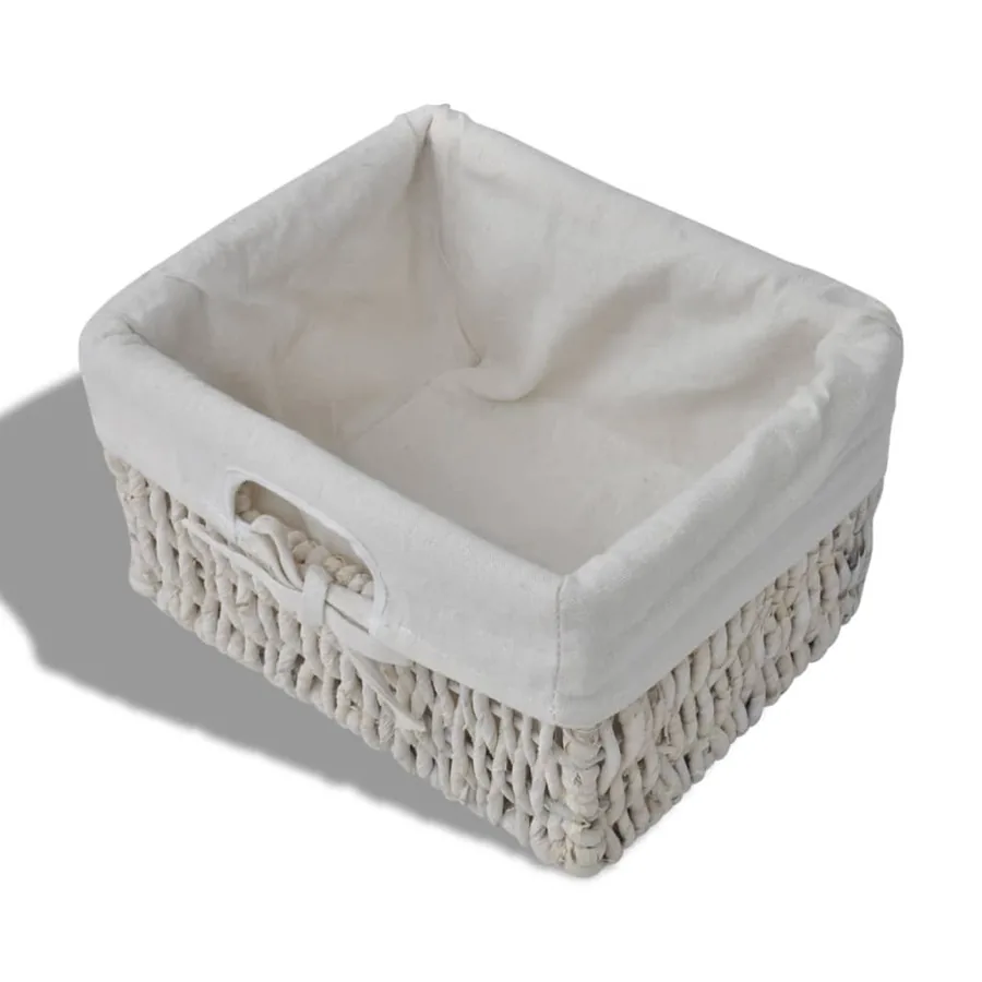 Porte-manteau Blanc 60x23,5x33 cm Bois de Paulownia - 7