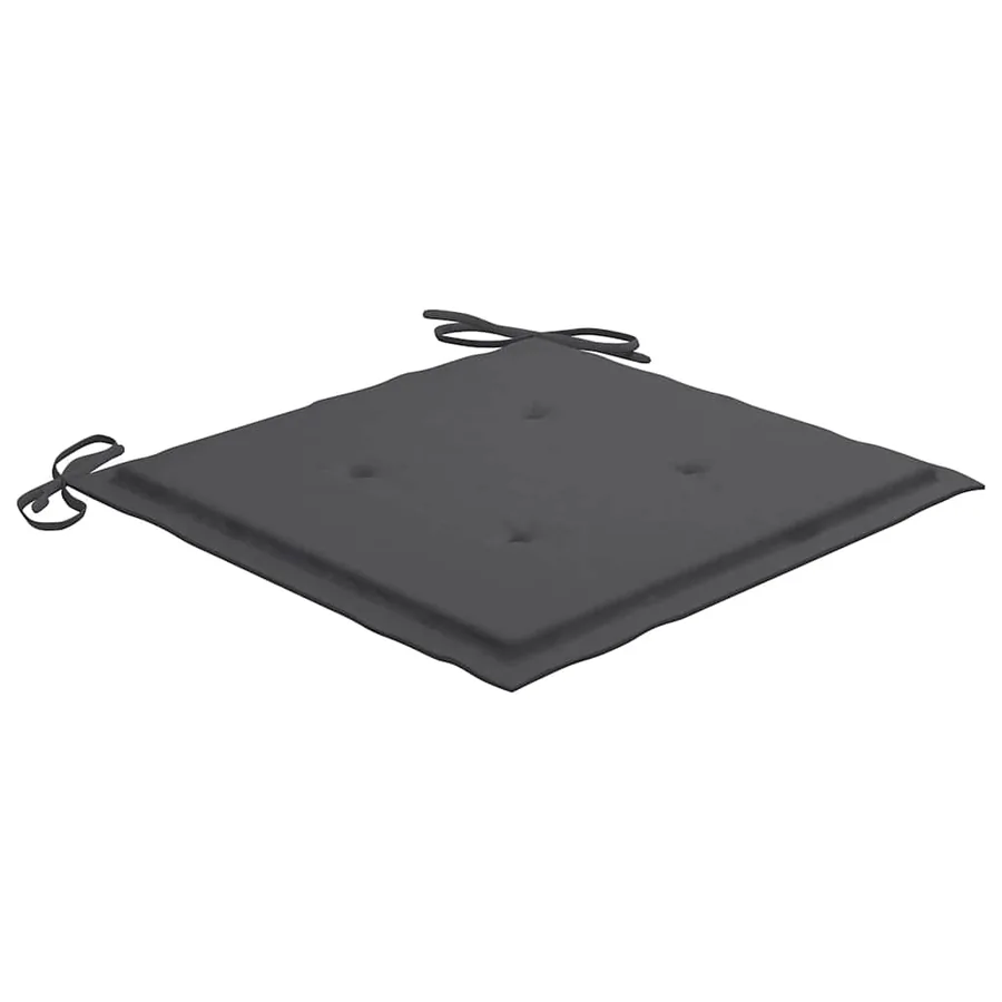 Chaises de jardin lot de 6 avec coussins Bois d'acacia solide - 7
