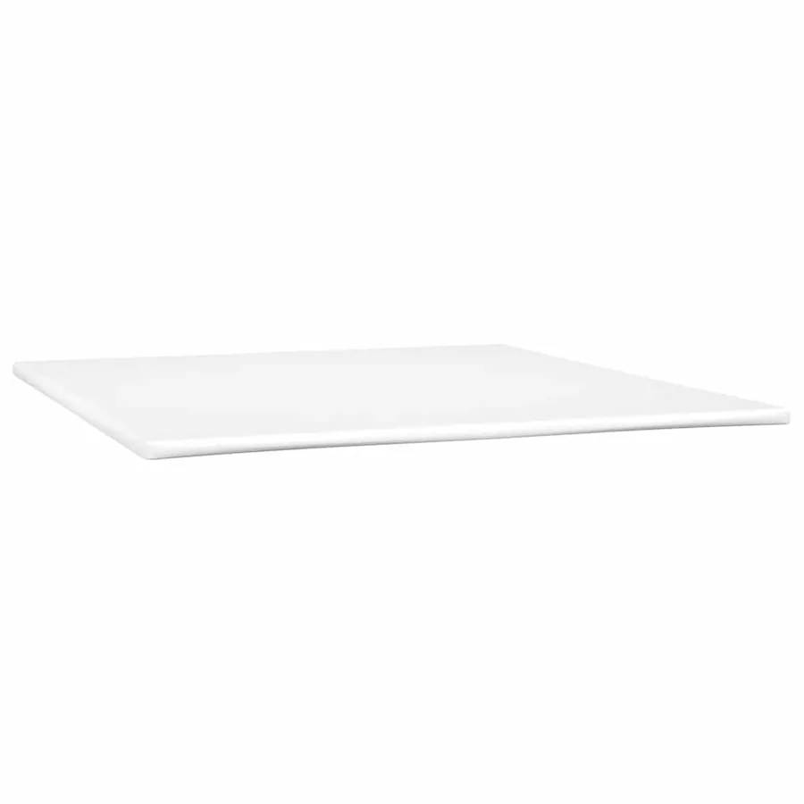 Sommier à lattes de lit avec matelas Noir 160x200 cm Tissu - 7