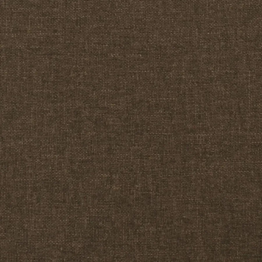 Cadre de lit sans matelas marron foncé 90x190 cm tissu - 11