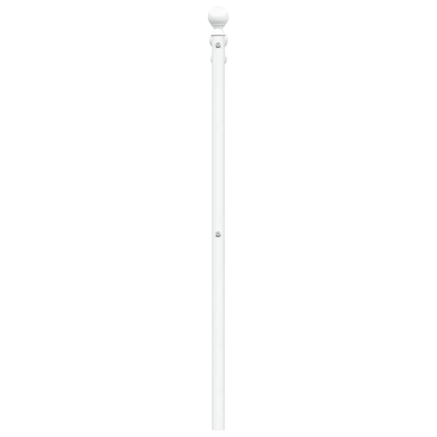 Tête de lit de remplacement métal blanc 120 cm - 5