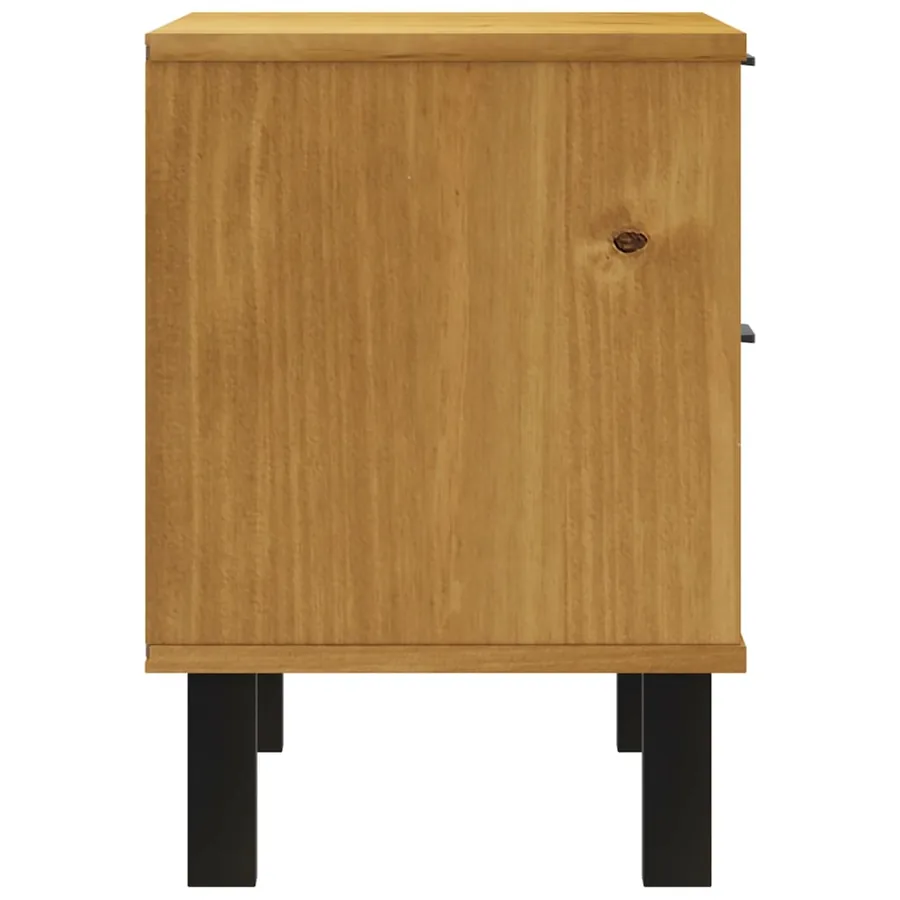 Table de chevet FLAM 49x35x50 cm bois de pin massif - 6