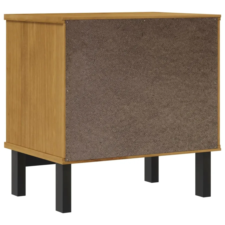 Table de chevet FLAM 49x35x50 cm bois de pin massif - 7