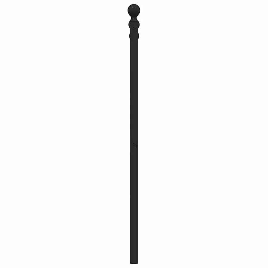 Tête de lit de remplacement métal noir 160 cm - 5