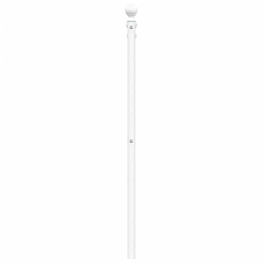 Tête de lit de remplacement métal blanc 150 cm - 5