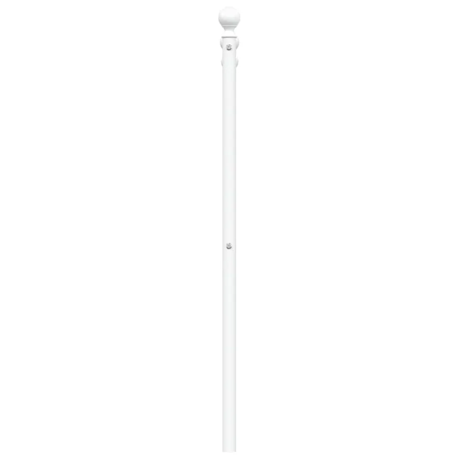 Tête de lit de remplacement métal blanc 100 cm - 5