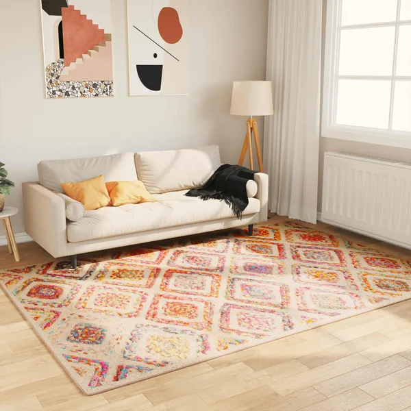 Tapis lavable multicolore 160x230 cm