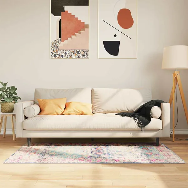 Tapis lavable multicolore 80x150 cm