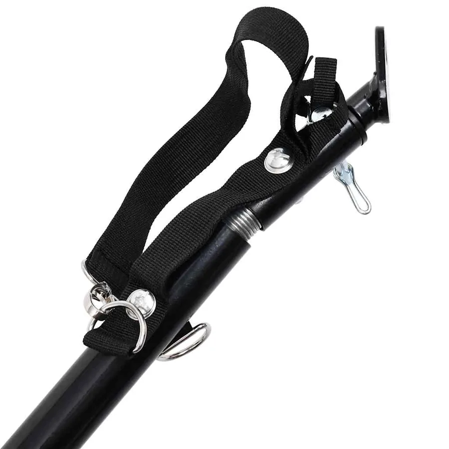 Remorque de vélo pour chiens et poussette 2-en-1 bleu et gris - 10