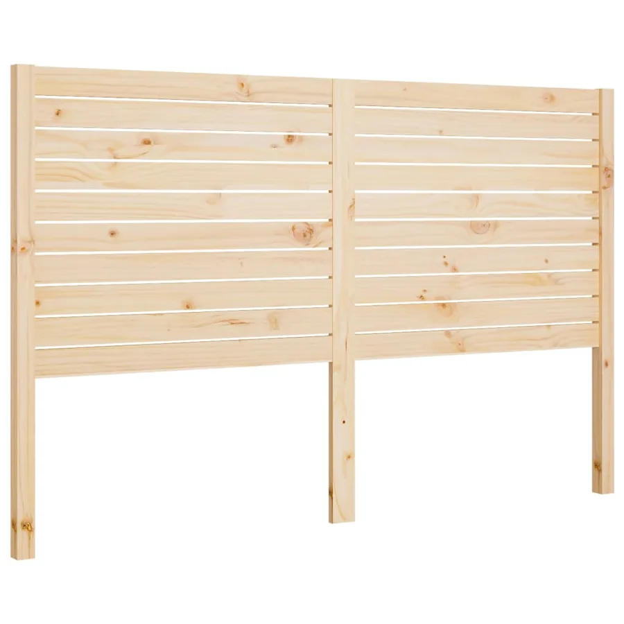 Tête de lit 166x4x100 cm Bois massif de pin - 2