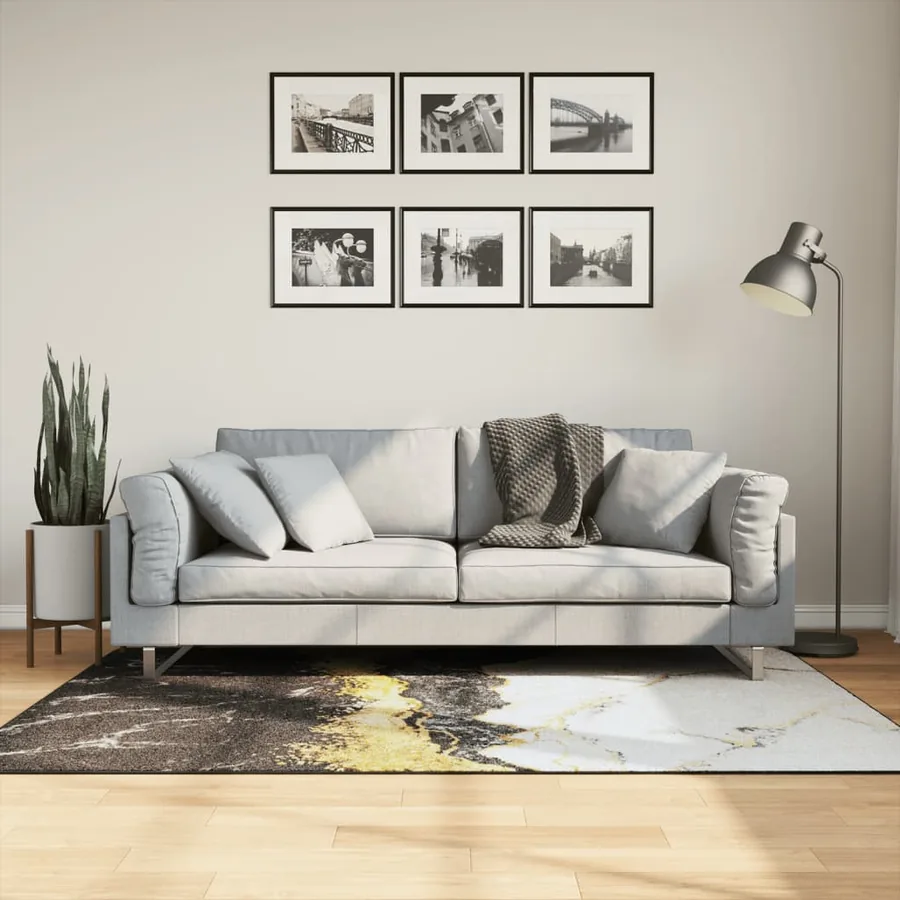 Tapis lavable multicolore 120x180 cm