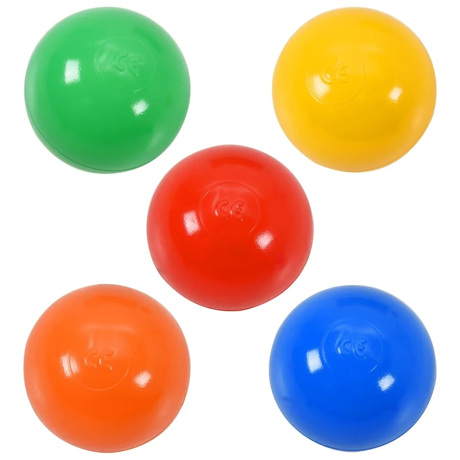 Tunnel de jeu pour enfants avec 250 balles Multicolore - 11