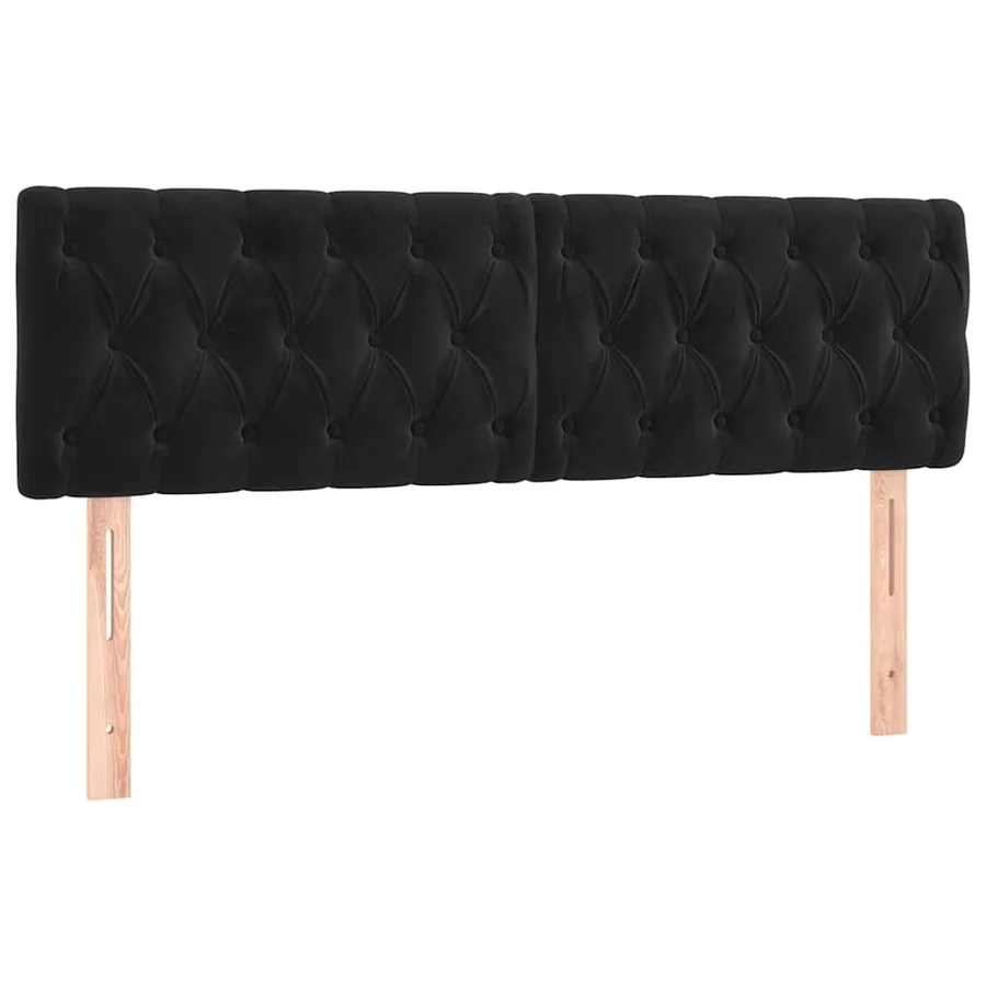 Sommier à lattes de lit avec matelas et LED Noir 160x200 cm - 7
