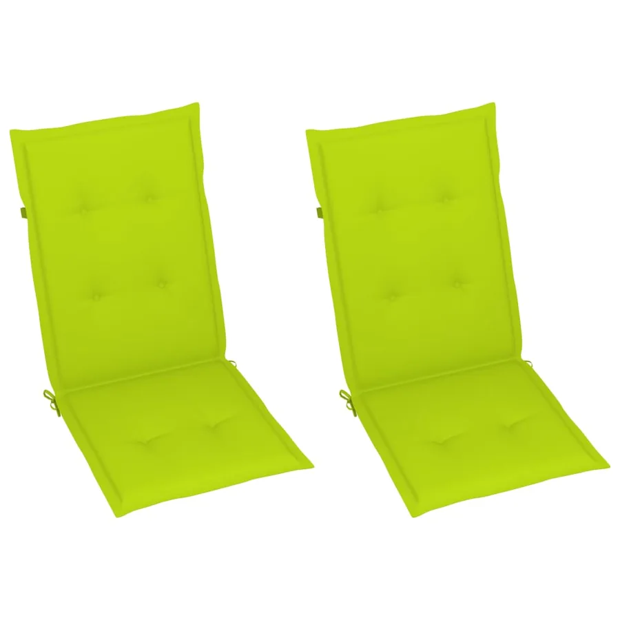 Chaise à bascule avec coussin Bambou - 5