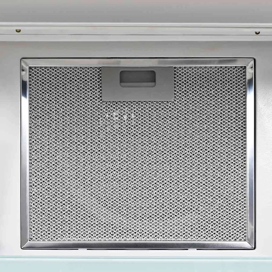 Hotte murale Acier inoxydable 756 m³ / h 90 cm Blanc - 6