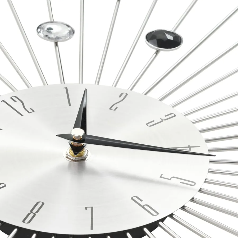 Horloge murale avec mouvement à quartz Design moderne 50 cm - 4