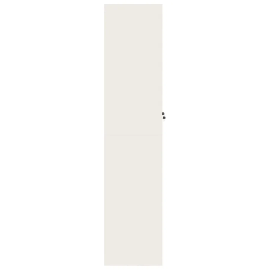 Classeur blanc 90x40x180 cm acier - 5
