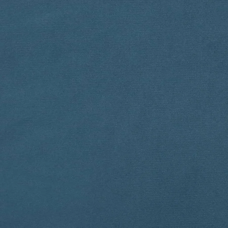Cadre de lit sans matelas bleu foncé 90x200 cm velours - 11