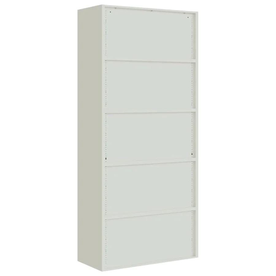 Classeur gris clair 90x40x240 cm acier - 10