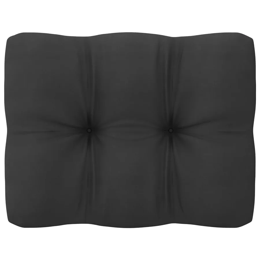 Salon de jardin 4 pcs avec coussins Bois de pin massif - 7
