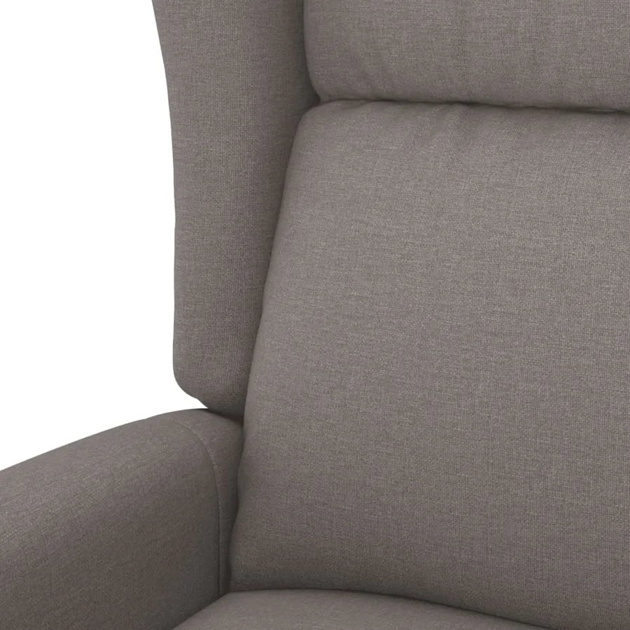 Fauteuil inclinable électrique à oreilles taupe Tissu - 8