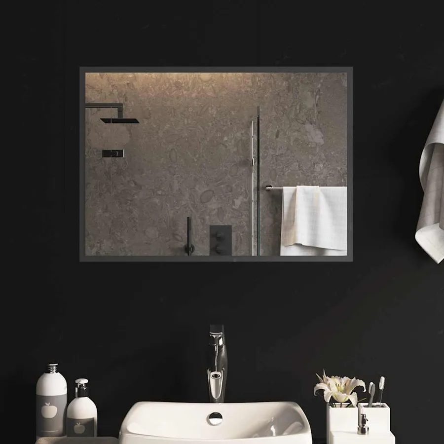 Miroir de salle de bain à LED 70x50 cm - 3