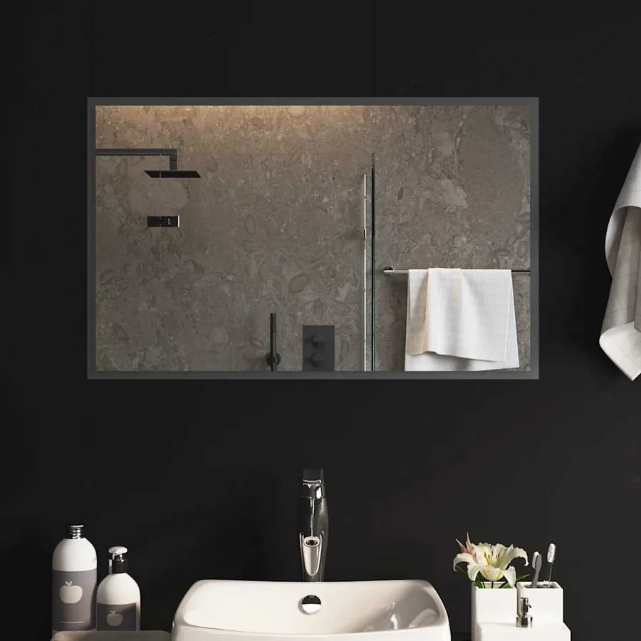 Miroir de salle de bain à LED 80x50 cm - 3