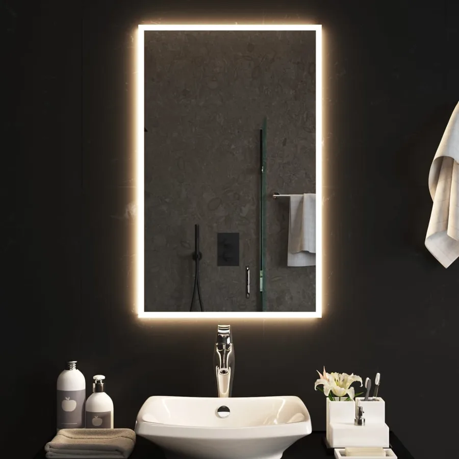 Miroir de salle de bain à LED 50x80 cm - 3