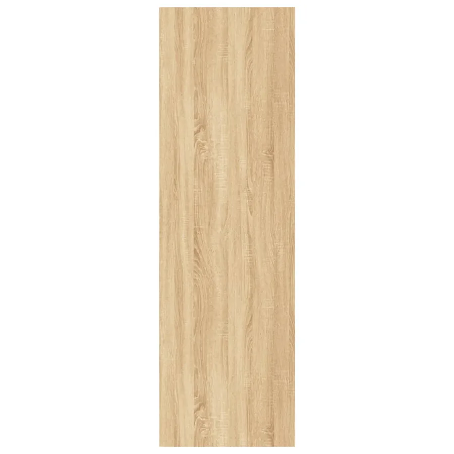 Bibliothèque/Buffet chêne sonoma 66x30x98 cm bois d'ingénierie - 7