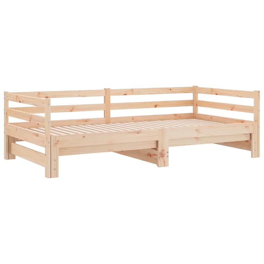 Lit coulissant sans matelas 80x200 cm - 3