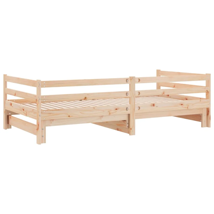 Lit coulissant sans matelas 80x200 cm - 8